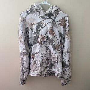 Hollister Boxy Fit Camouflage Hoodie